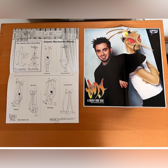 *NSYNC Collectible marionette Chris Kirkpatrick - Picture 12 of 14